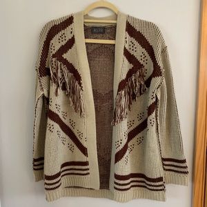 ASTR Aztec Inspired Cardigan